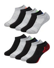 Hanes Moves Boys' No-Show Socks Pack, 10-Pack, X-Temp™ Moisture-Wicking Athletic Socks