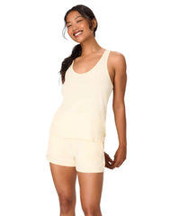 Hanes Originals Comfywear Women's Pajamas Set, Sleep Top & Shorts, Loungewear