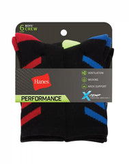 Hanes Performance Boys' X-Temp® Crew  6-Pack