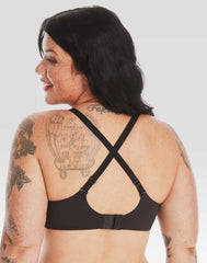 Hanes Women's Concealing Petals Wireless Bra with Convertible Straps