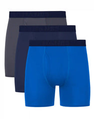 Hanes Ultimate® Comfort Sport Men's Underwear Boxer Briefs Pack – 3-Pack – X-Temp® – Moisture-Wicking Performance