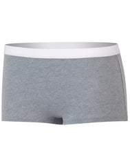 Hanes Originals Girls' Underwear Boyshorts Pack, Black & Assorted, 6-Pack