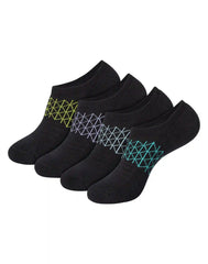 Hanes Absolute Active Women's No-Show Socks Pack - 4-Pack - Moisture-Wicking