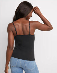 Hanes Women's Stretch Cami with Built-In Shelf Bra