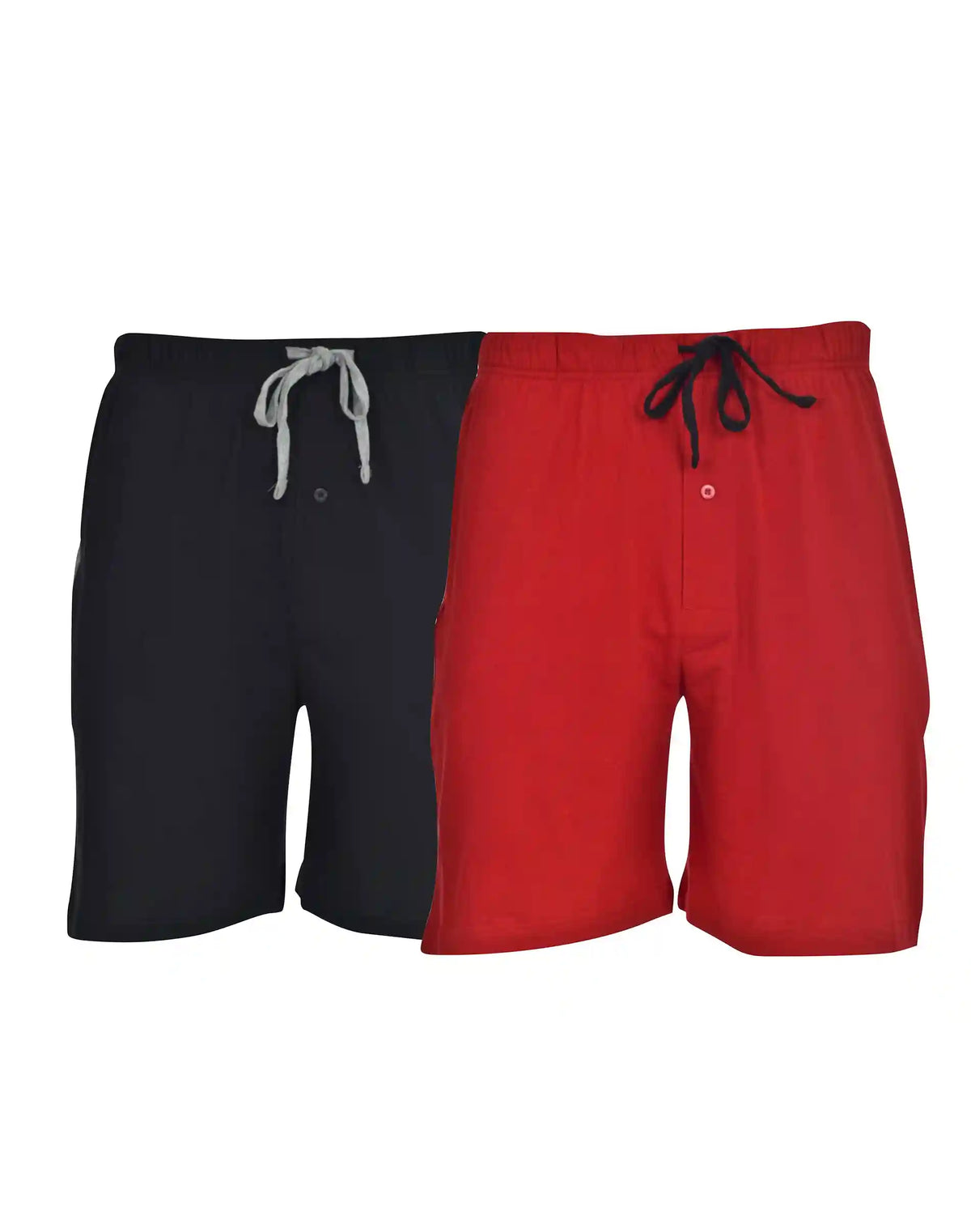 Hanes Men’s Pajama Shorts, 2-Pack, Cotton