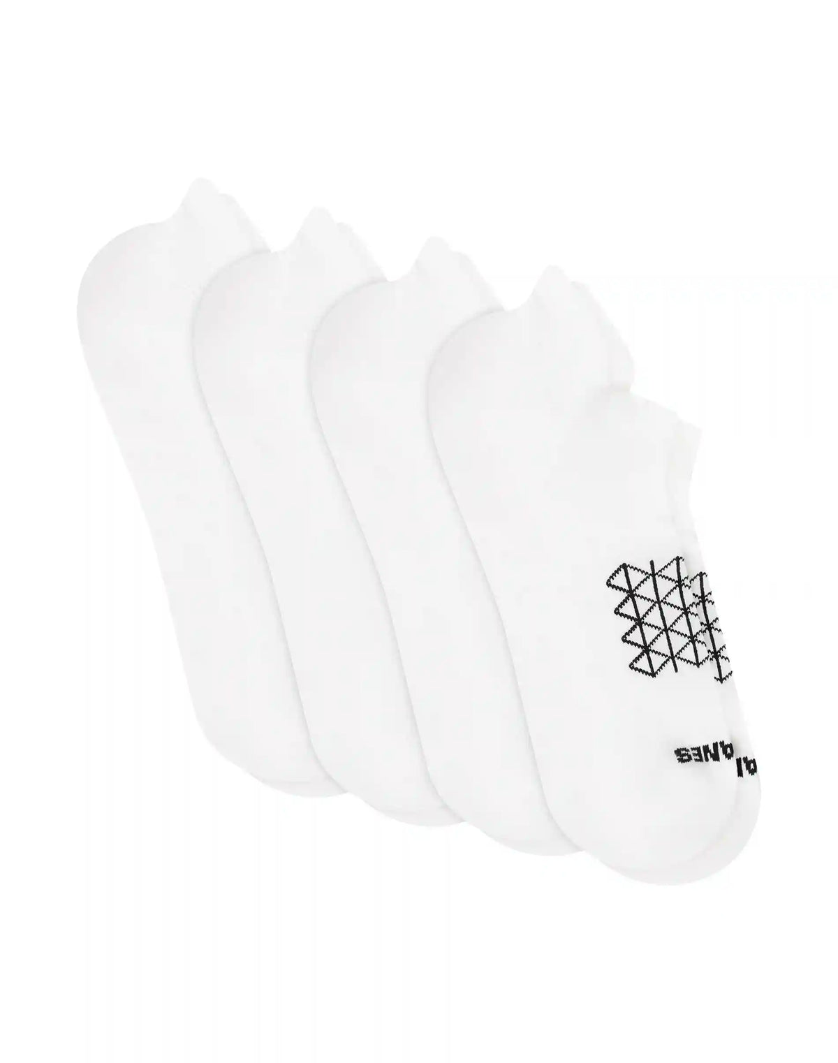 Hanes Absolute Run Men'sSocks Pack, 4-Pair Pack, Heel-Shield Tab, Moisture Wicking