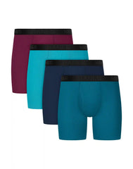 Hanes Ultimate Men's Boxer Briefs Pack - 4-Pack - ComfortSoft Cotton Underwear - Moisture-Wicking