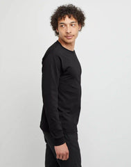 Hanes Essentials Men's Cotton Long Sleeve T-Shirt, Value 4-Pack