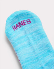 Hanes Moves Girl's No-Show Socks Pack, 10-Pack, X-TEMP™ Moisture-Wicking