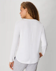 Hanes Originals Tri-Blend Women's Long Sleeve T-Shirt, Relaxed Fit