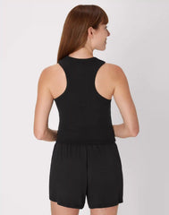 Hanes Originals Women's Supersoft Comfywear Rib Racerback Crop Tank
