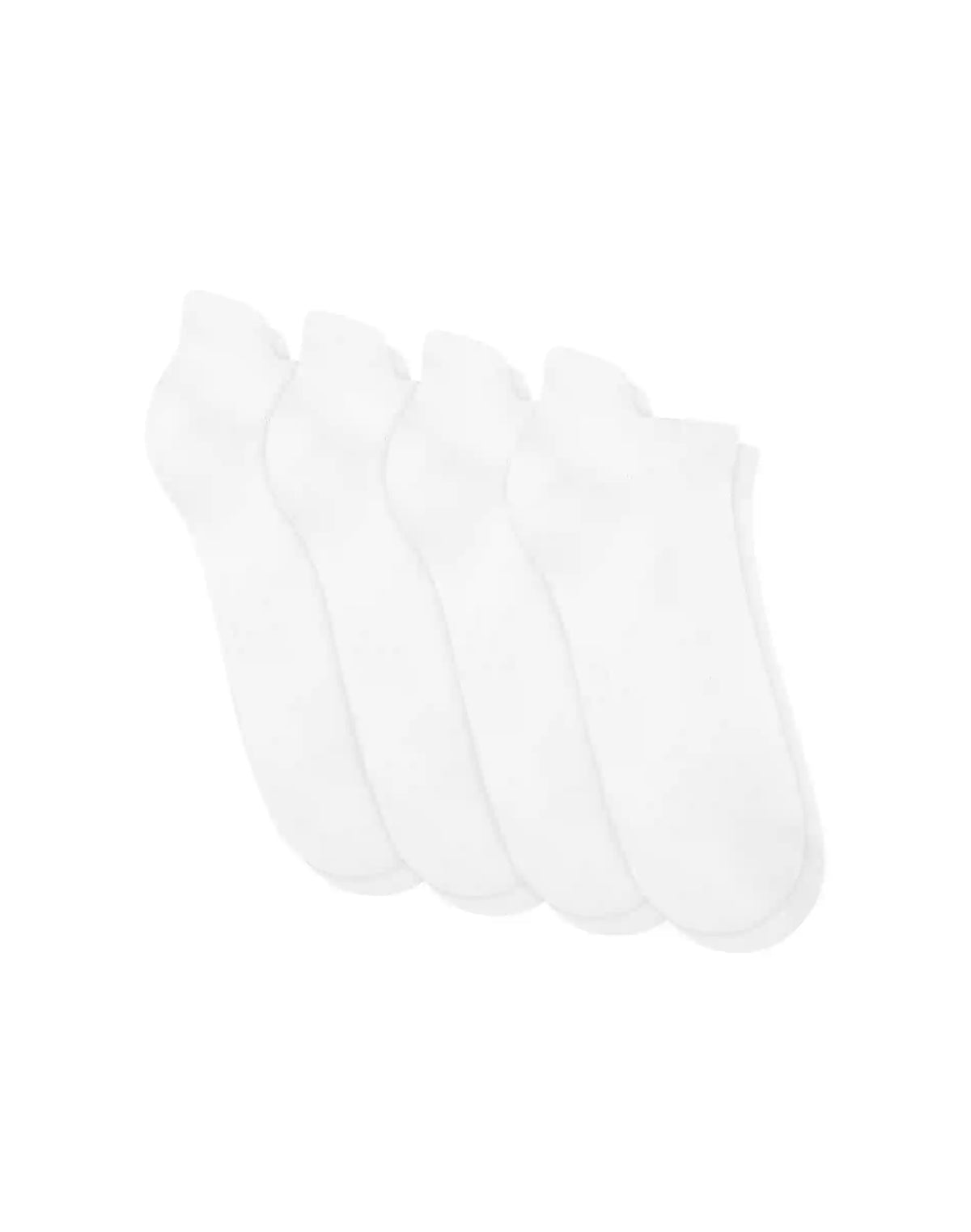 Hanes Moves Men's No-Show Socks Pack, 4-Pair Pack, 360 Stretch, Lightweight, Moisture Wicking