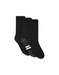 Hanes Cool DRI Men's Crew Socks with Ventilation, 3-Pairs
