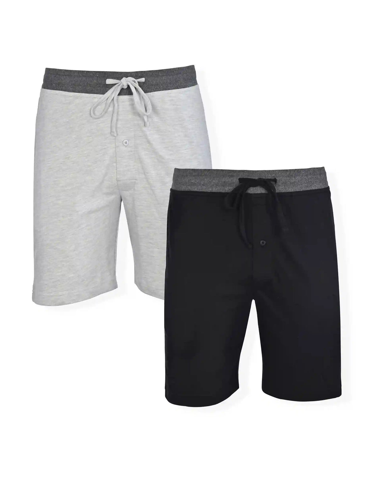 Hanes Men’s Pajama Shorts, 2-Pack French Terry Cotton