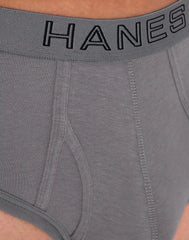 Hanes Ultimate Men's Underwear Briefs Pack - 4-Pack - Cotton-Stretch Underwear - Moisture-Wicking