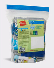 Hanes Boys' Potty Trainer Boxer Briefs, Assorted, 6-Pack