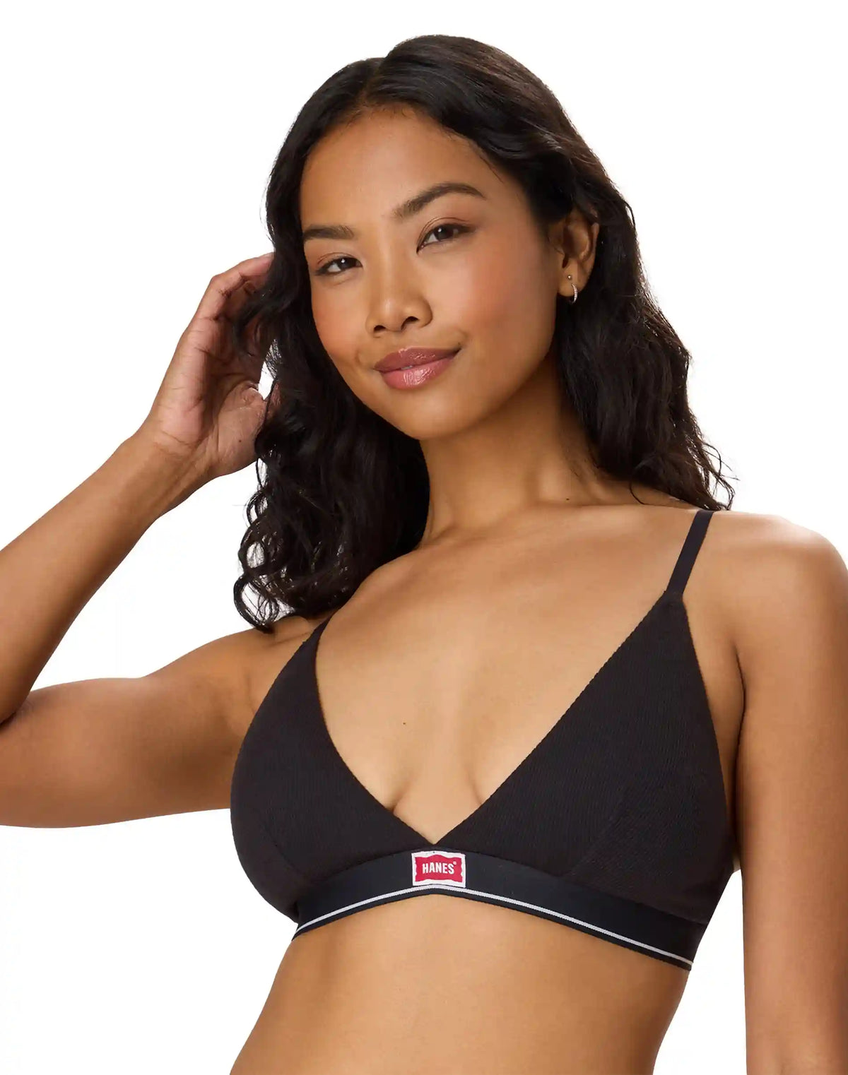 Hanes Legends Women's Wireless Bra with Convertible Straps, Moisture-Wicking